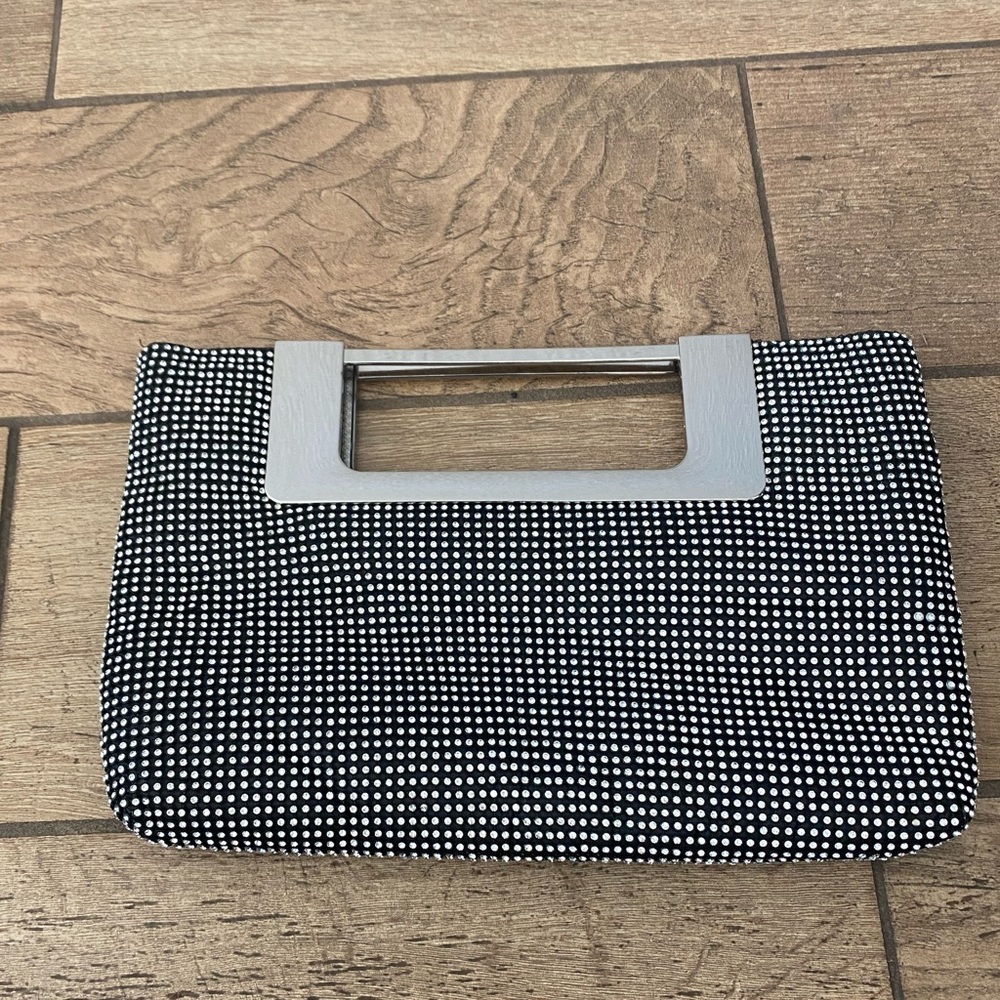 Top handle evening bag. New never been used